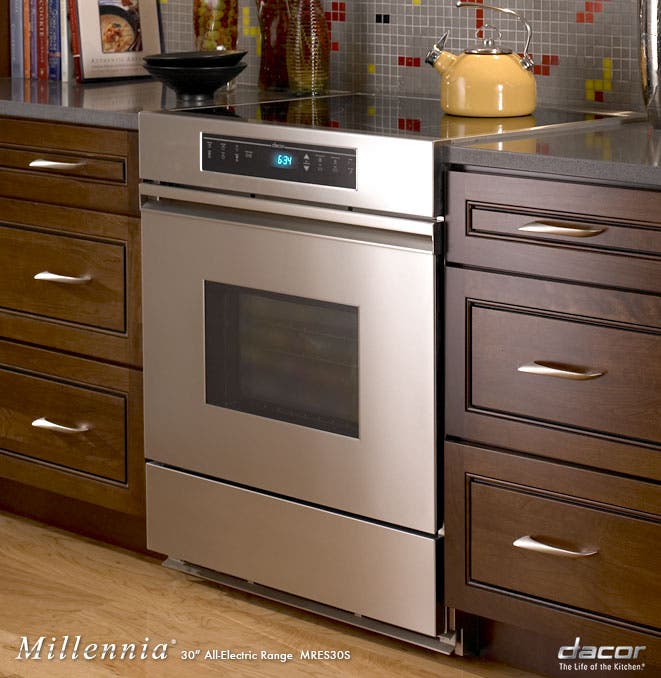 Dacor MRES30S Stainless Steel with Black Ceramic Glass Top