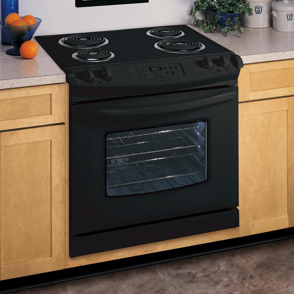 Frigidaire FED355EB Black on Black