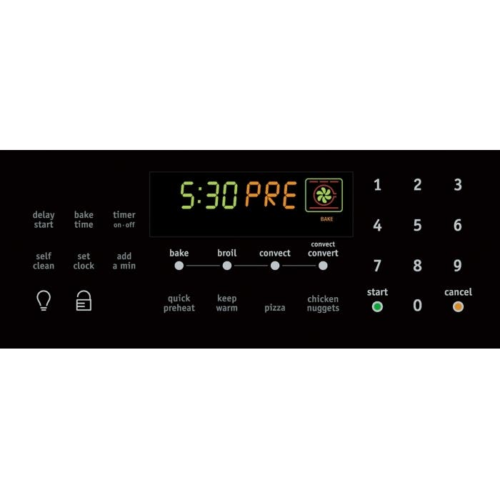 Frigidaire FGEF3055KB Black