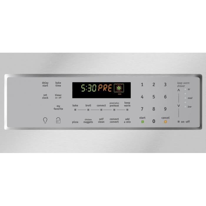 Frigidaire Professional FPGS3085KF 30" Slide-in Gas Range