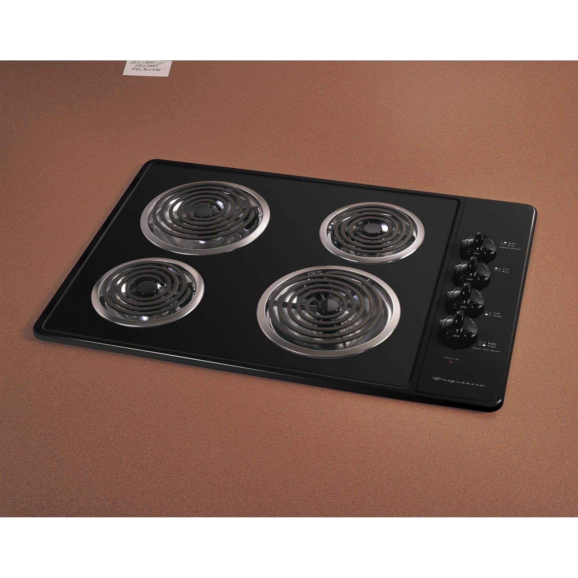Frigidaire FEC30C4AB Black on Black