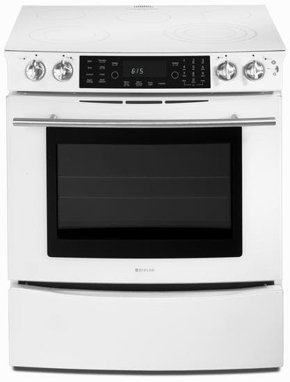 Jenn Air JES8750BAF Floating Frost White Glass