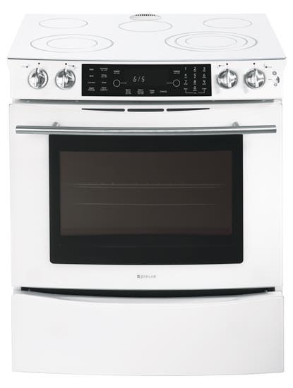 Jenn Air JES8850BAF Floating Frost White Glass