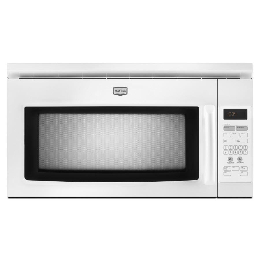 Maytag MMV1153BAB 1.5 cu. ft. Over-the-Range Microwave with 1,000 Cooking  Watts, Precision Cooking System, 10 Power Levels, 220 CFM Ventilation and  Electronic Touch Controls: Black