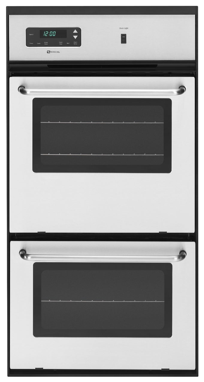 Maytag CWG3600AAS 24" Single Gas Wall Oven with 2.7 cu. ft. Upper Oven