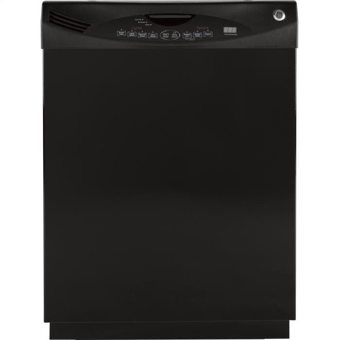 GE GLD6904RBB Black on Black