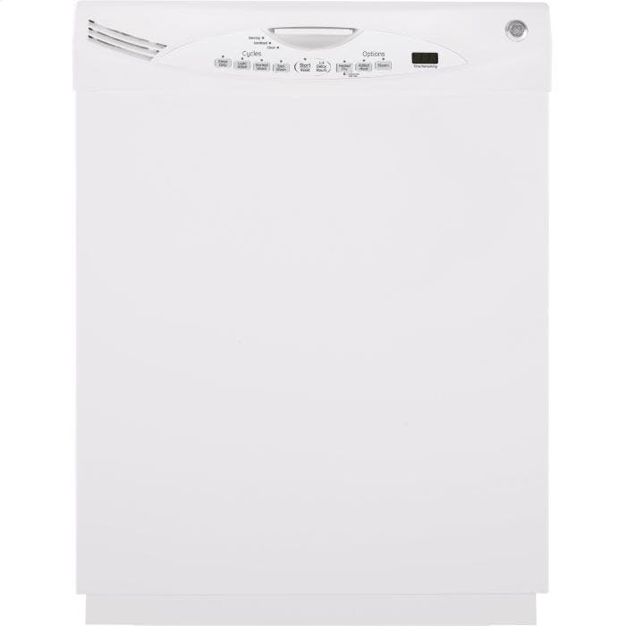 GE GLD6904RWW White on White