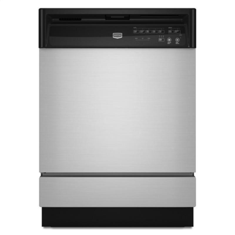 Maytag MDB4629AWS Full Console Dishwasher with 5 Wash Cycles, 6 Hours
