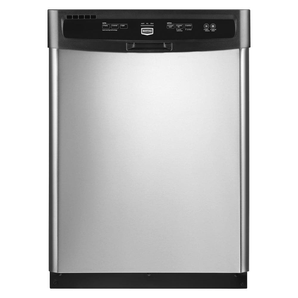 Maytag MDB7609AWS Stainless Steel with Black Console