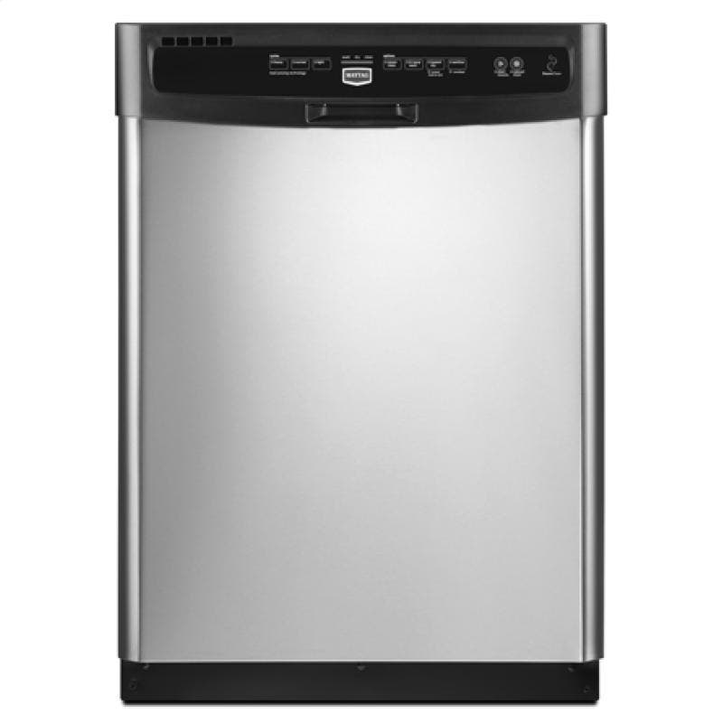 Maytag MDB7709AWS Stainless Steel with Black Console
