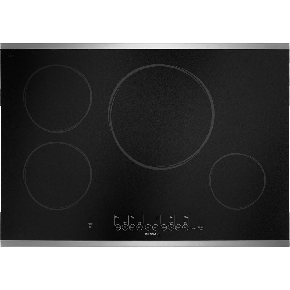 Jenn Air JEI0430ADS 30" Induction Cooktop with 4 Radiant Elements, 17