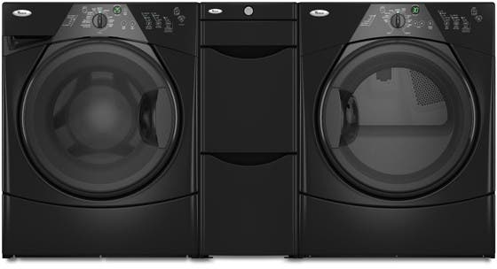 Whirlpool WFW8400TB Black on Black