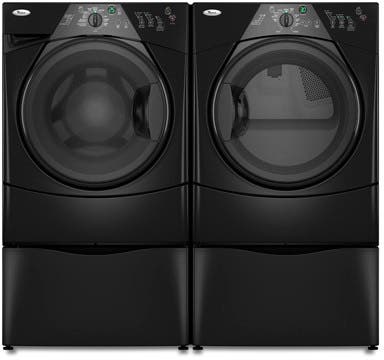 Whirlpool WFW8400TB Black on Black