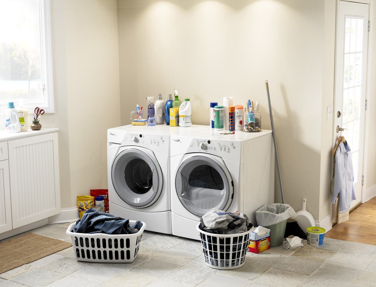 Whirlpool WFW8400TW White with Grey Accents
