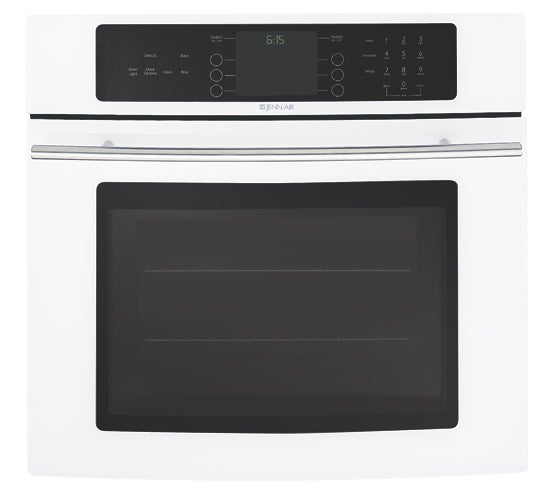 Jenn Air Jjw8527ddw 27 Floating Glass Electric Single Wall Oven With Smart Touch Electronic