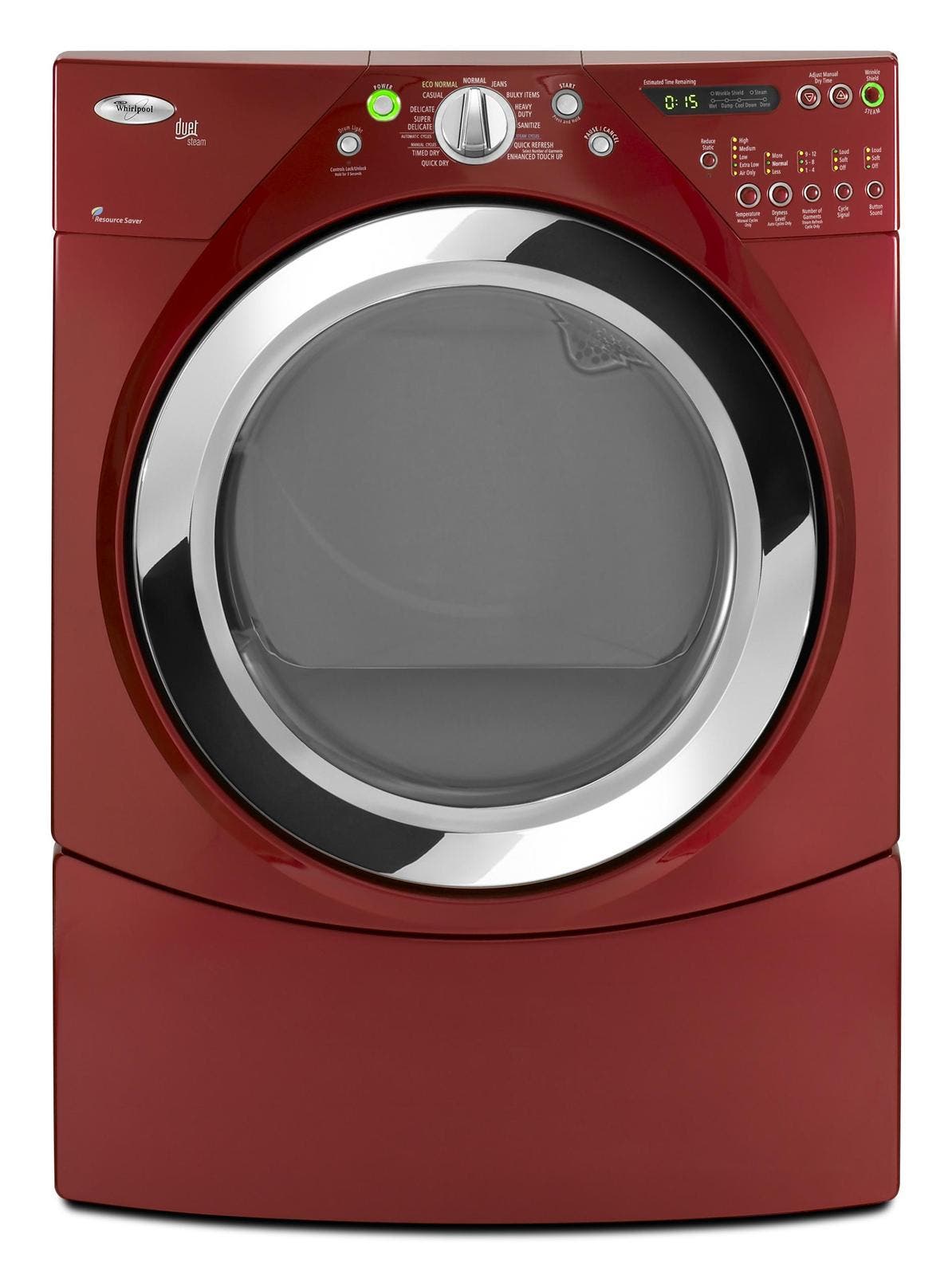 Whirlpool WED9550WR Cranberry Red