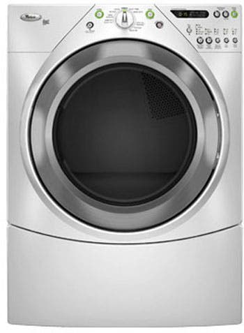 Whirlpool WGD9600TW White with Brushed Chrome Accents