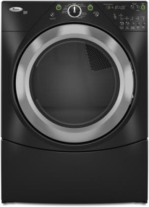Whirlpool WGD9400SB Black with Brushed Chrome Accents