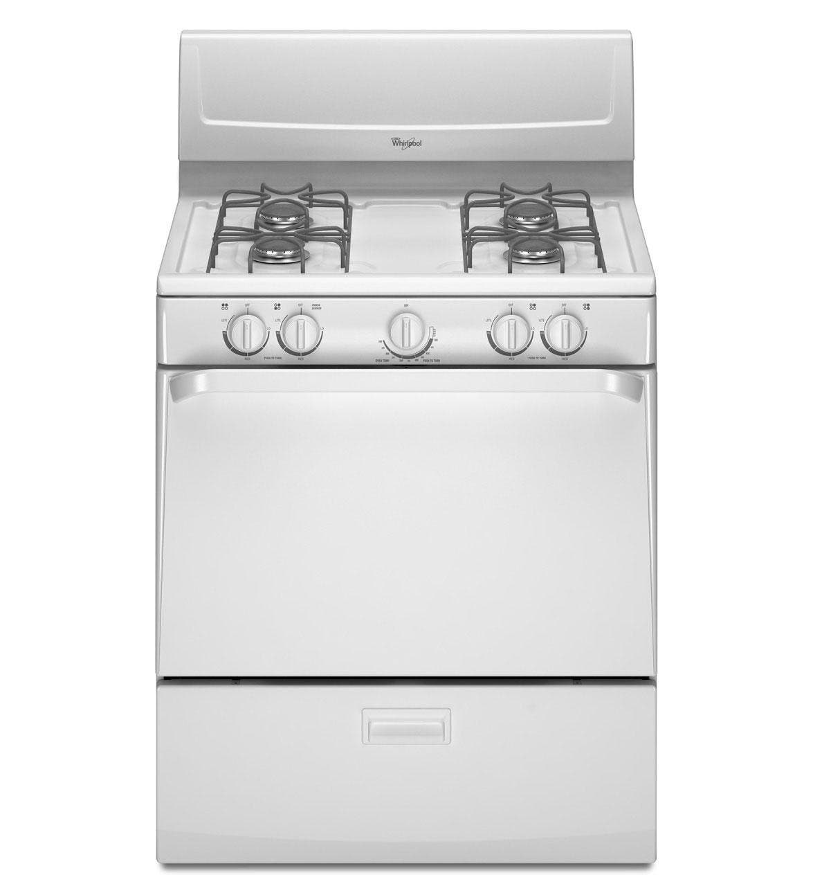 Whirlpool WFG110AVQ 30" Freestanding Gas Range
