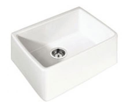 Marvel FS19238 24" Undermount Single Bowl Ceramic Sink
