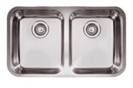 Marvel UDE19318 31" Undermount Double Bowl