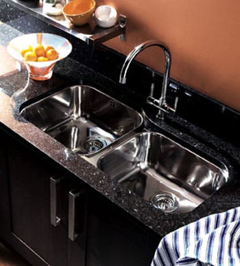 Marvel UDE19318 31" Undermount Double Bowl