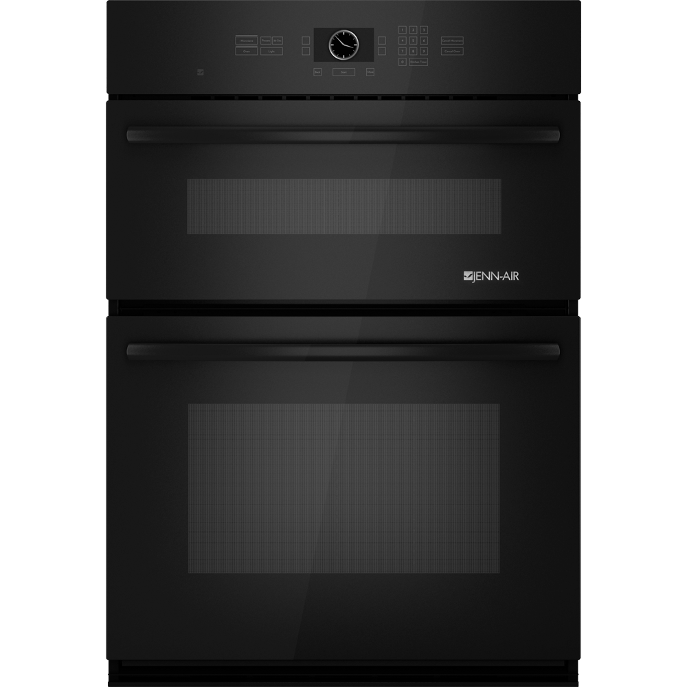 Jenn Air JMW2330WB 30" Combination Microwave/Wall Oven Black Plesser's Appliances