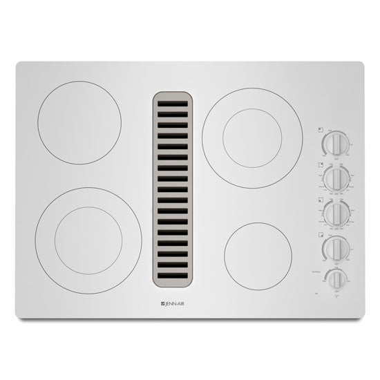 Jenn Air JED3430WF Jennair Electric Radiant Downdraft, 30" White