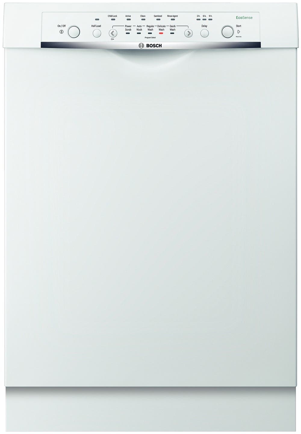 Bosch SHE5AL02UC White with White Toe-Kick
