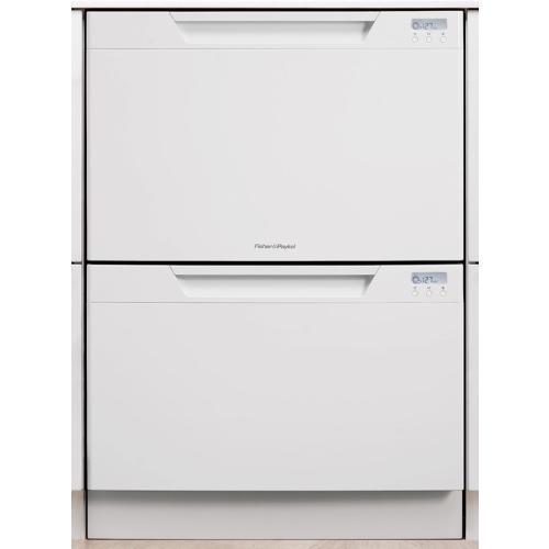 Fisher Paykel DD24DCW6 White with LCD Display