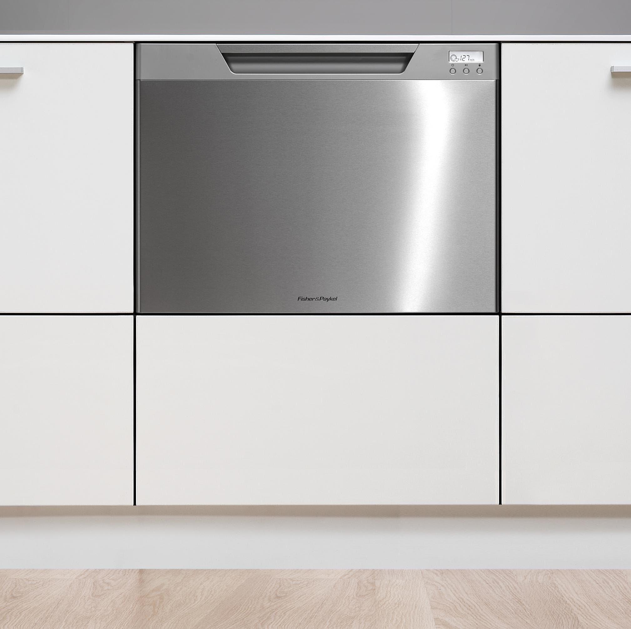 Fisher Paykel DD24SCHTX6 Stainless Steel, LCD Display, Built-In Softener