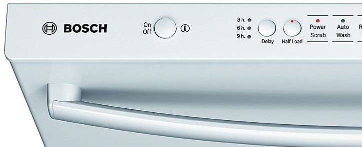 Bosch SHX6AP02UC White with White Toe-Kick