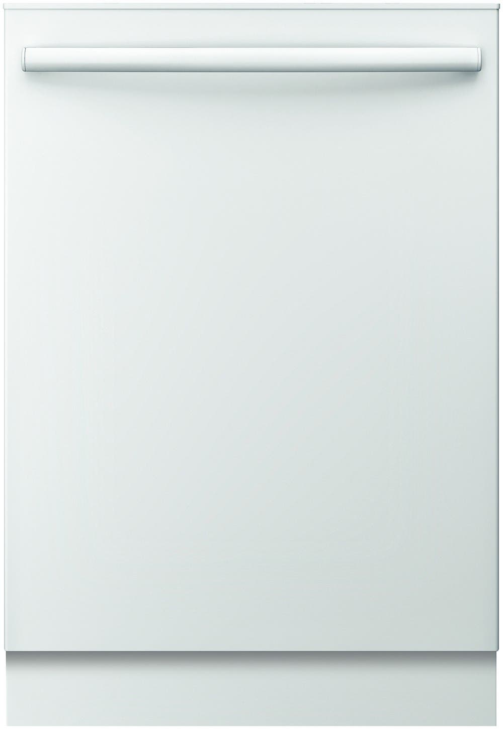Bosch SHX43P12UC White with White Toe-Kick