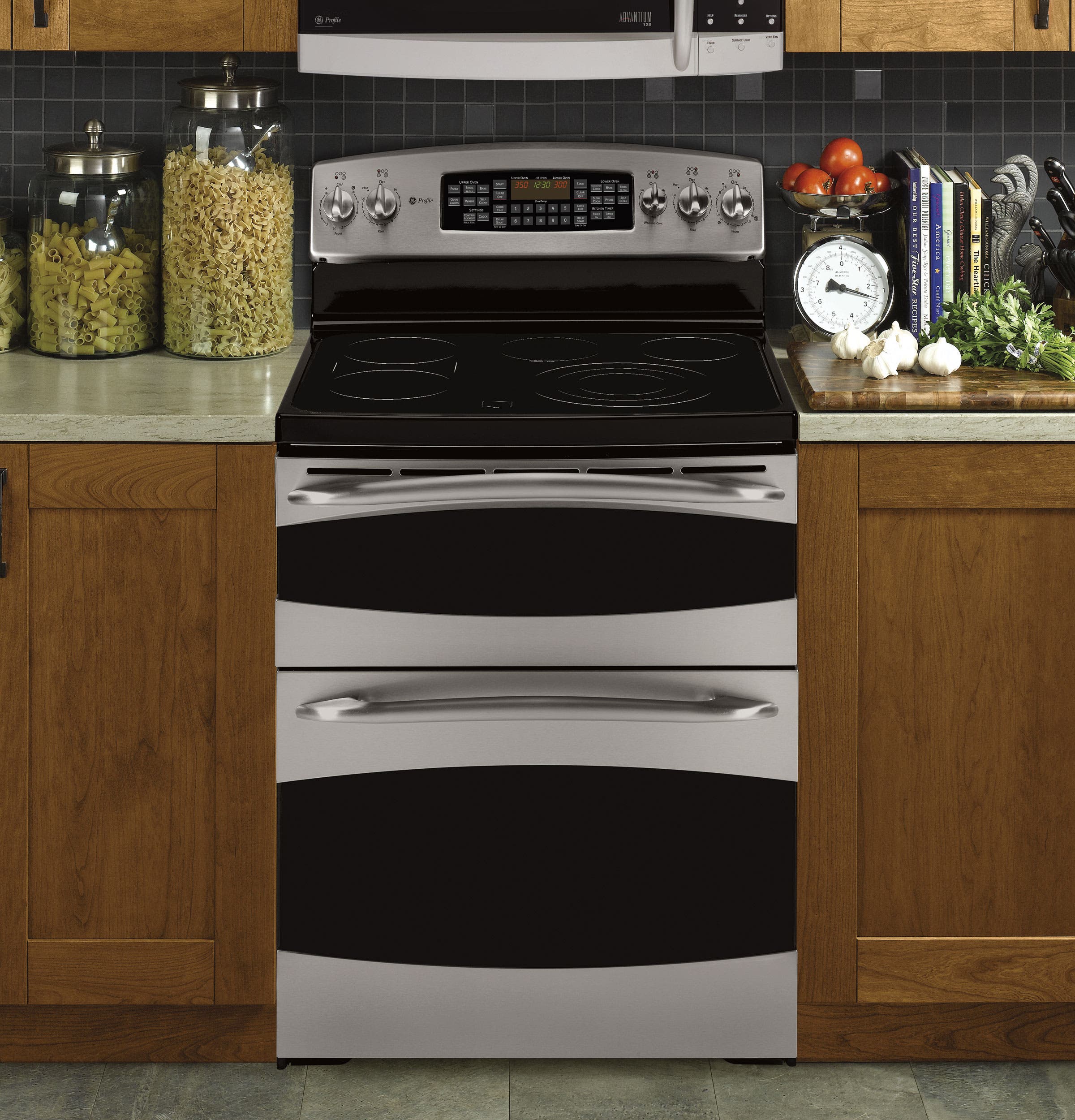 GE PB975SPSS Stainless Steel with Black Accents