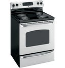 30" Electric Range with 4 Coil Elements, Self Clean Drip Bowls, 5.3 cu. ft. Self-Clean Oven, Dual Element Bake, QuickSet IV Oven Controls and Storage Drawer