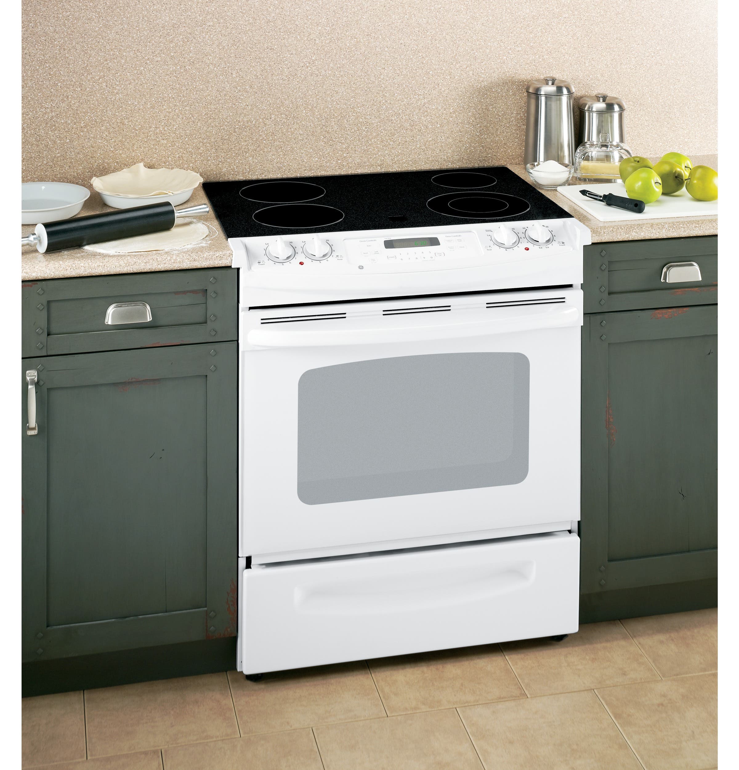 GE JSP42DNWW White