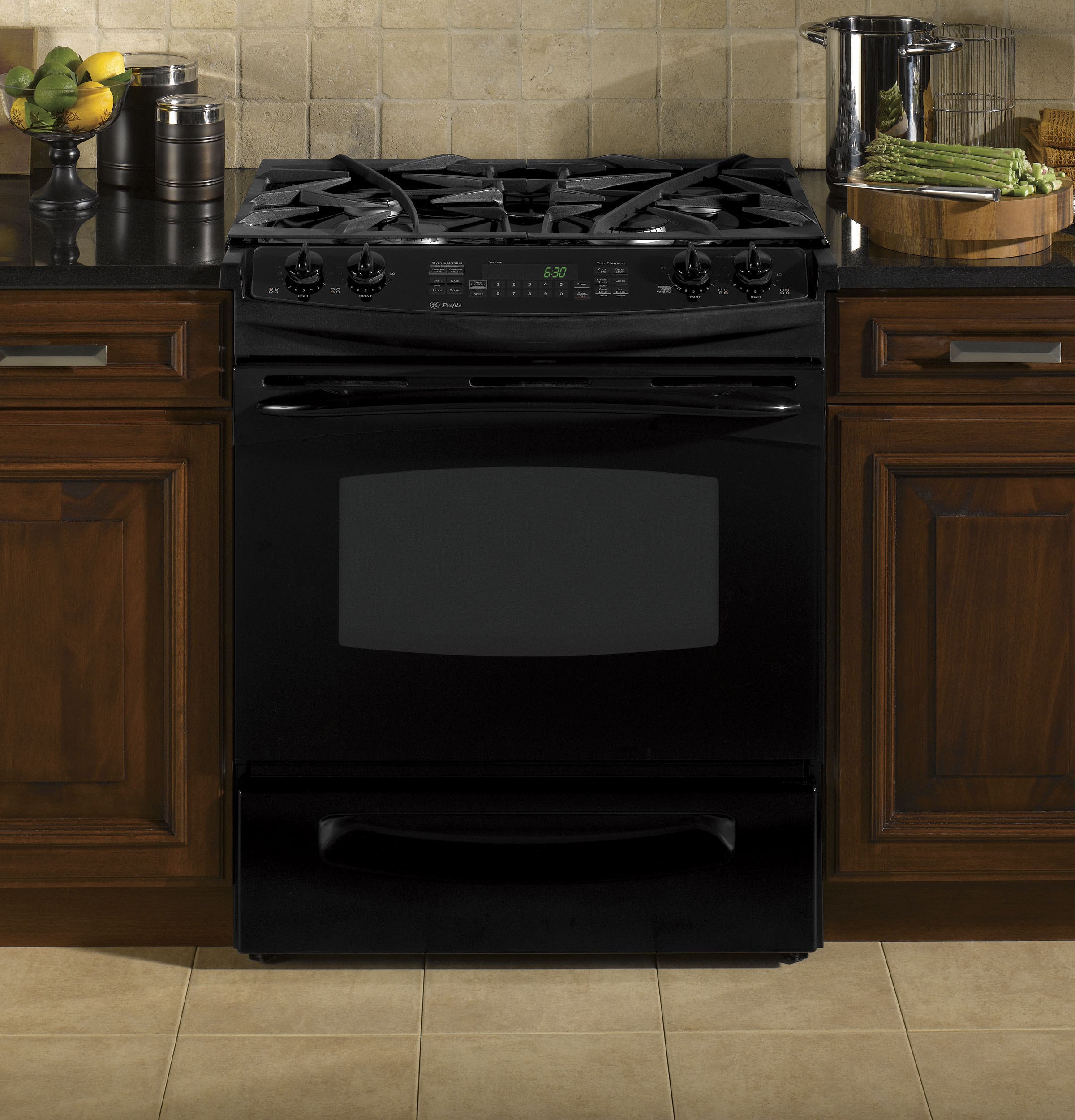 GE P2S975DEPBB Black