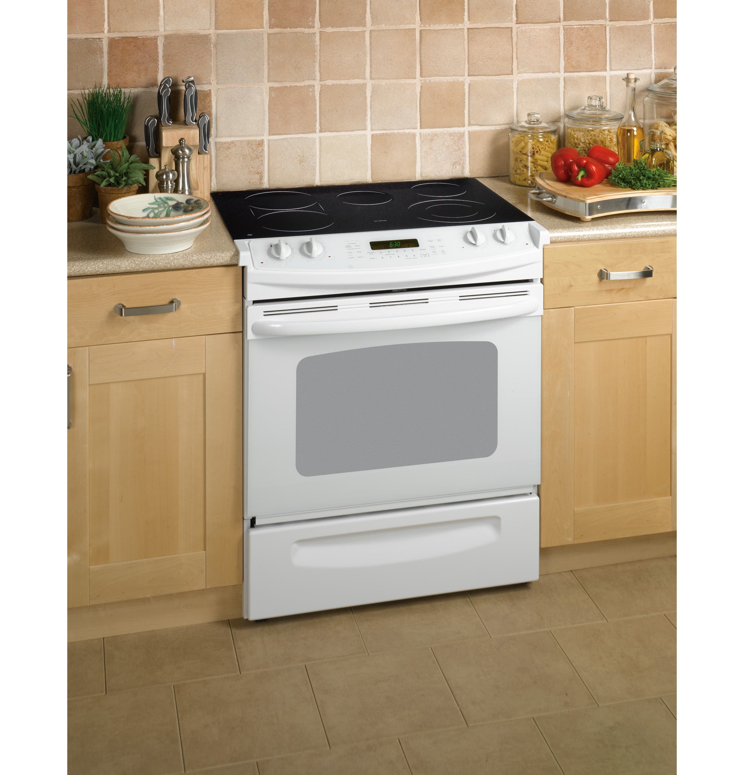 GE JSP46DPWW White