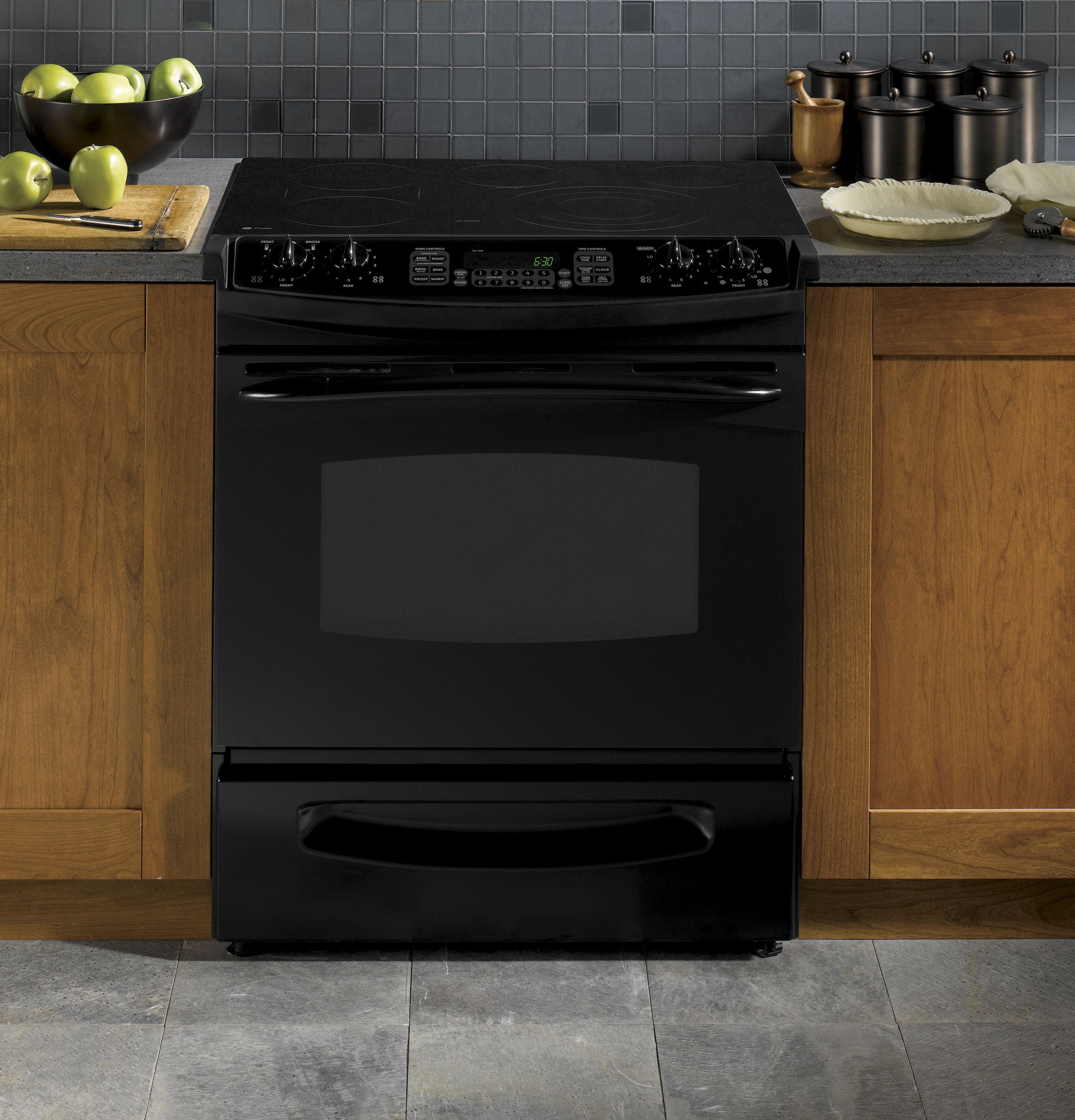 GE PS968DPBB Black on Black