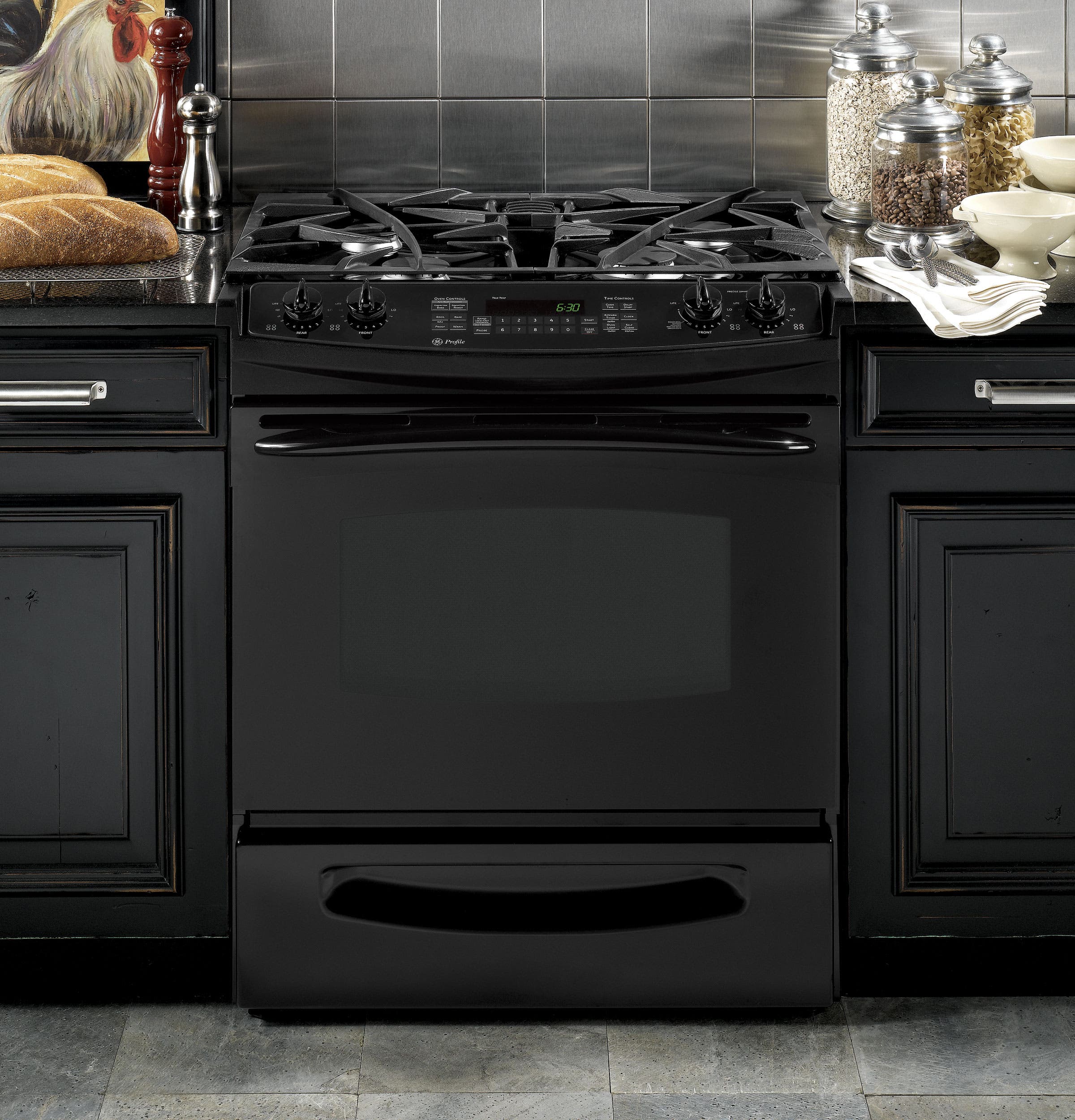 GE PGS975DEPBB Black