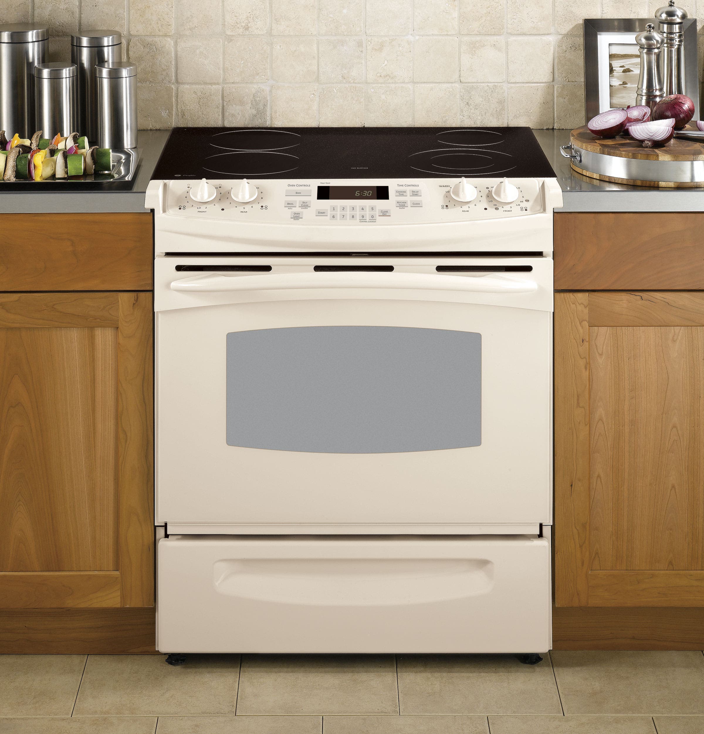 GE PS900DPCC Bisque
