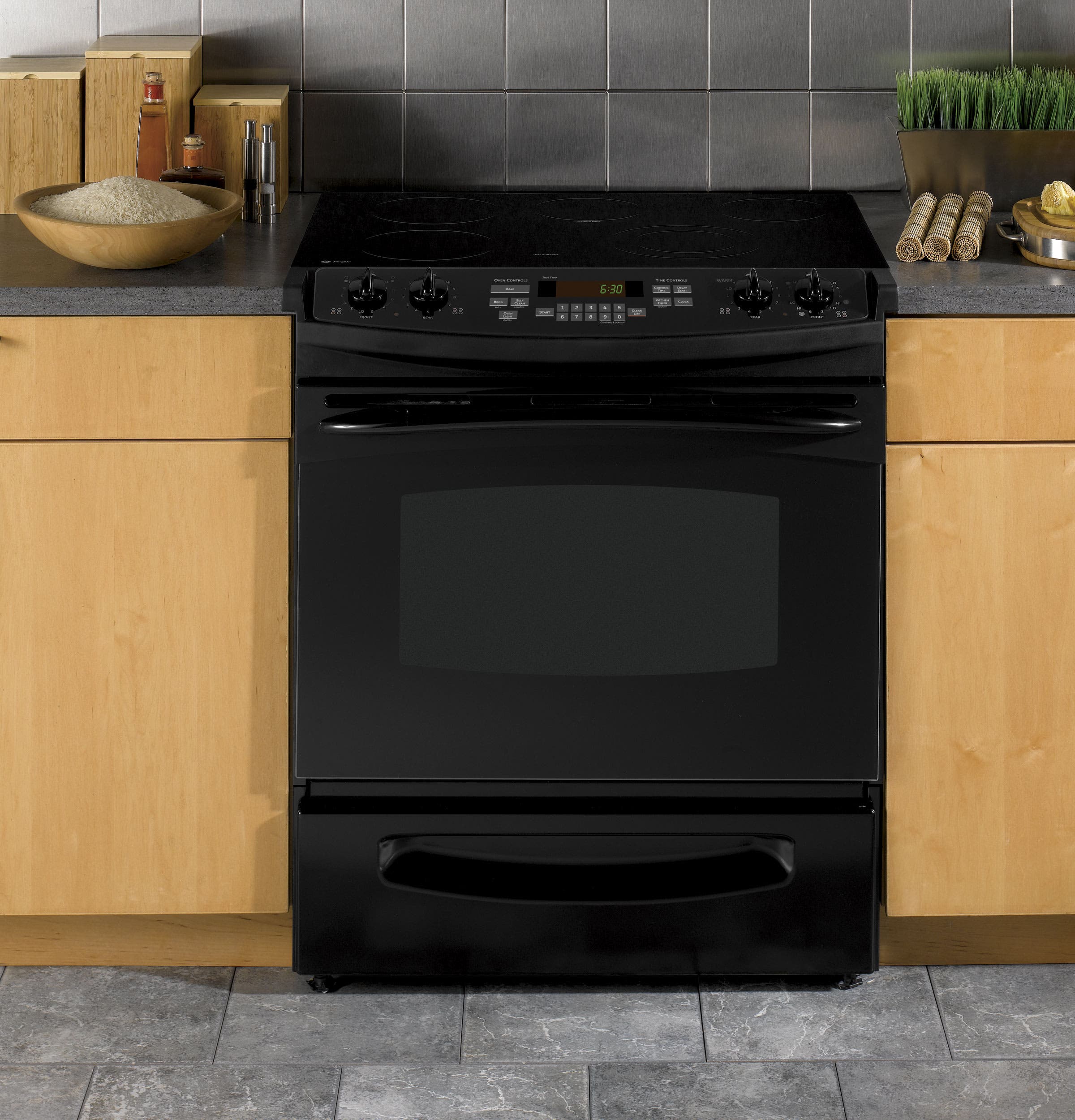 GE PS900DPBB Black