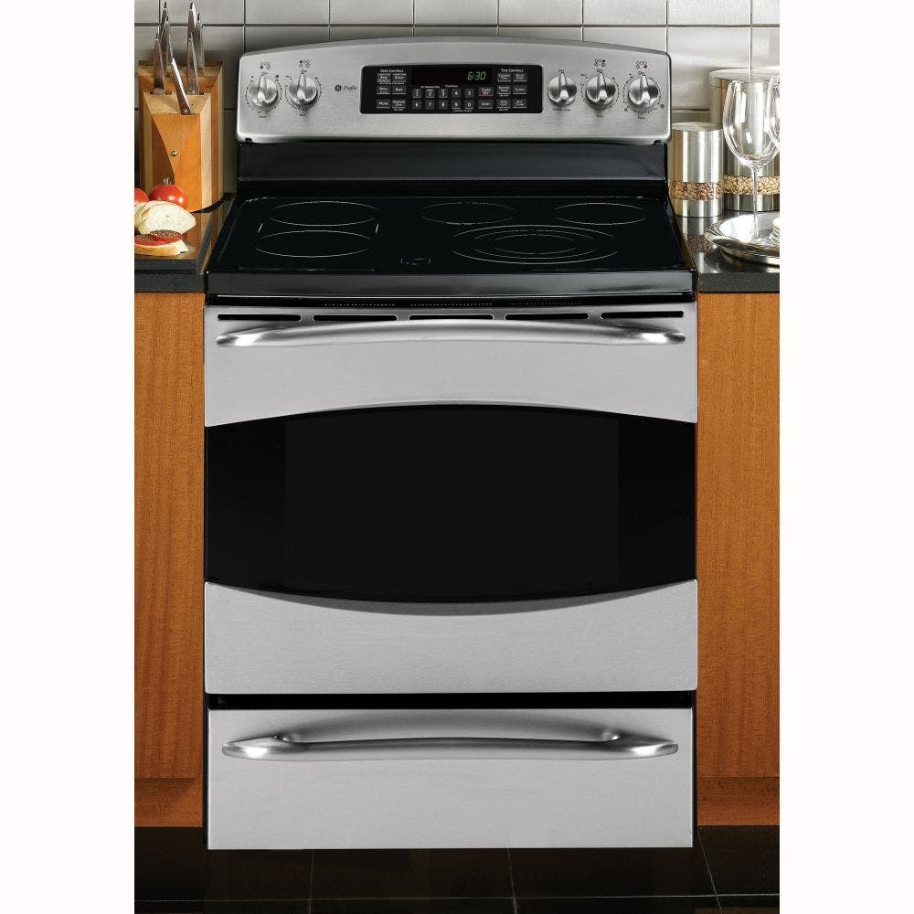 GE PB969SPSS Stainless Steel with Black Accents