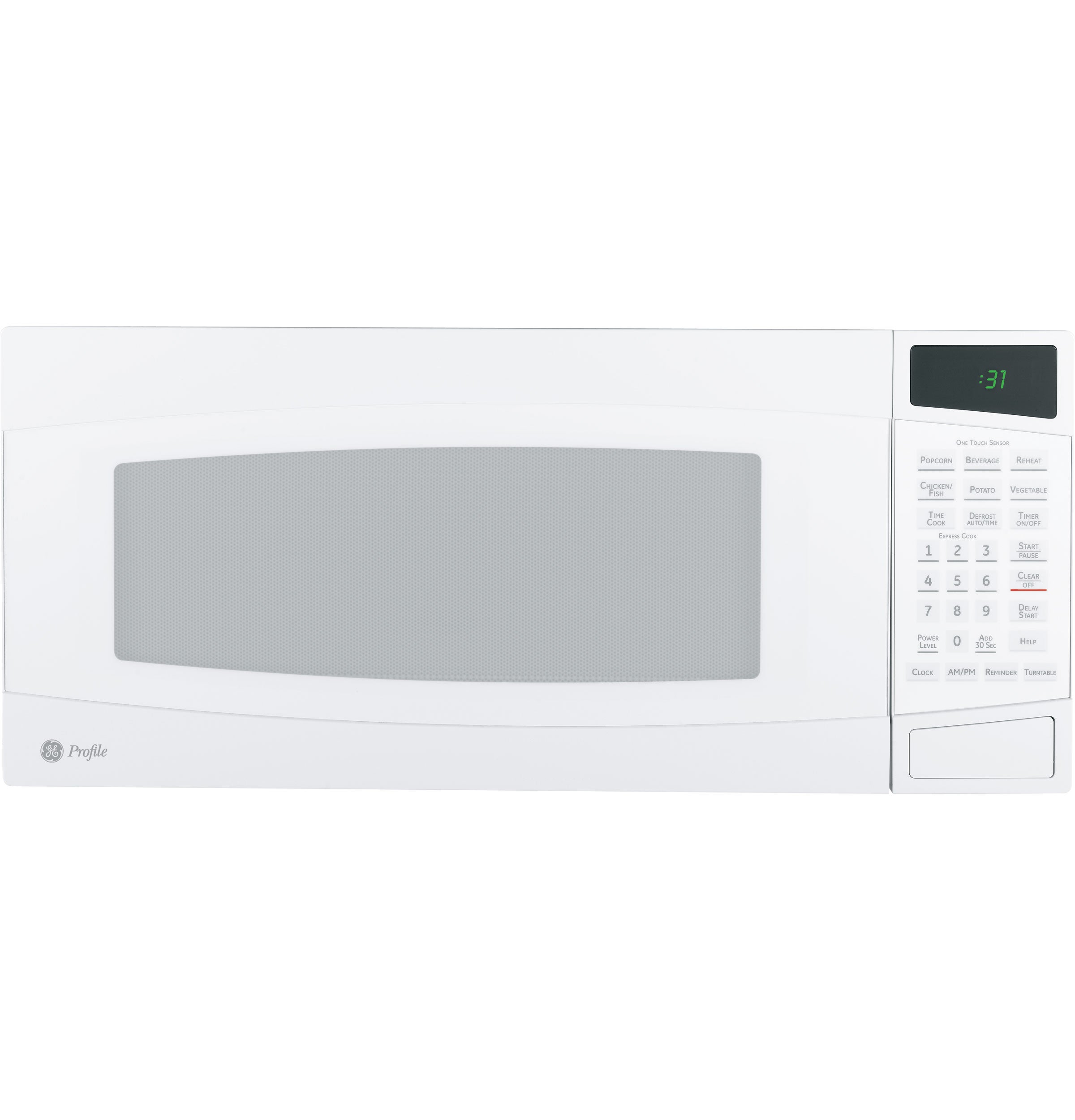 GE PEM31DMWW 1.0 cu. ft. Countertop Microwave Oven White