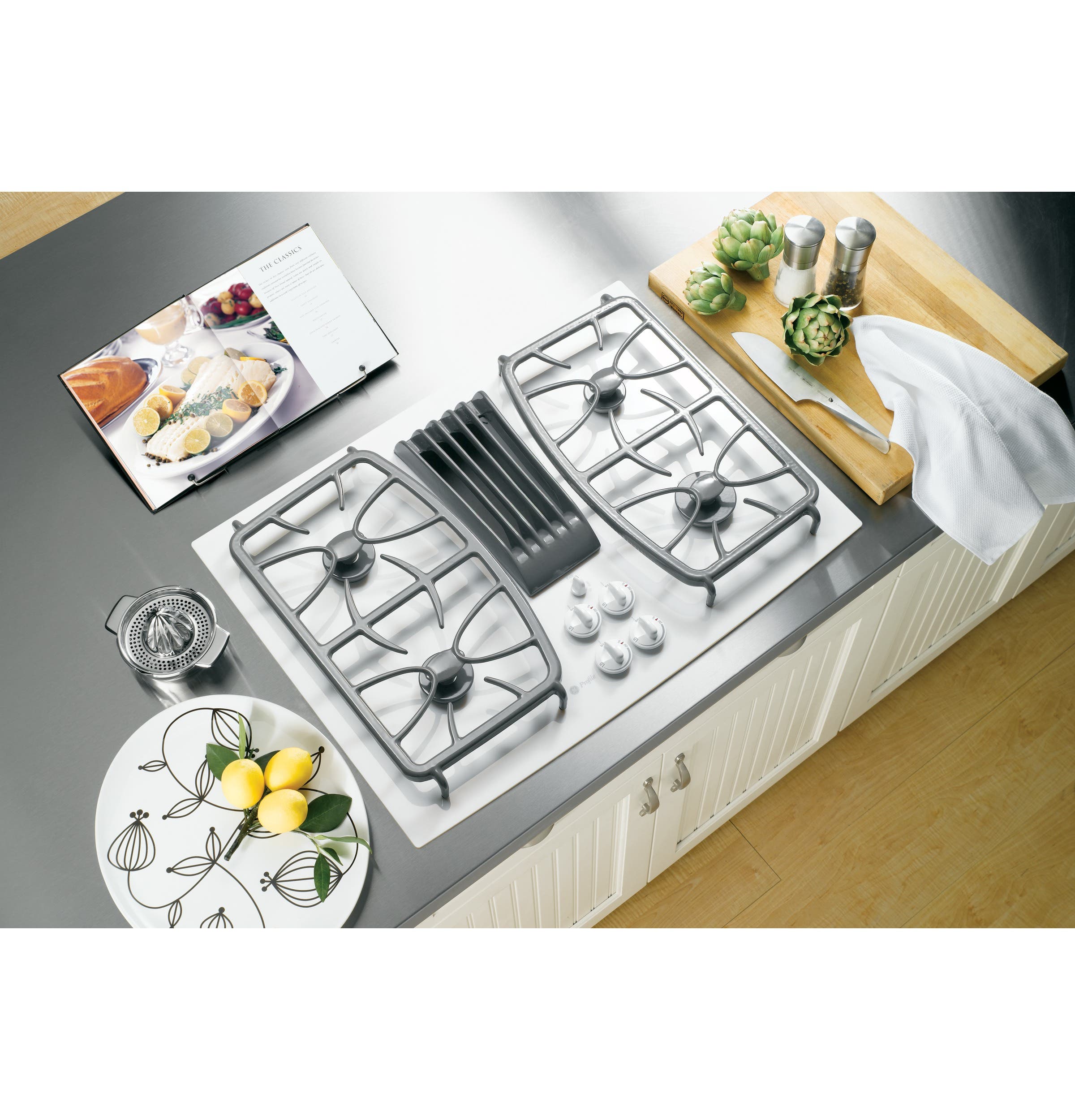 GE PGP989TNWW True White