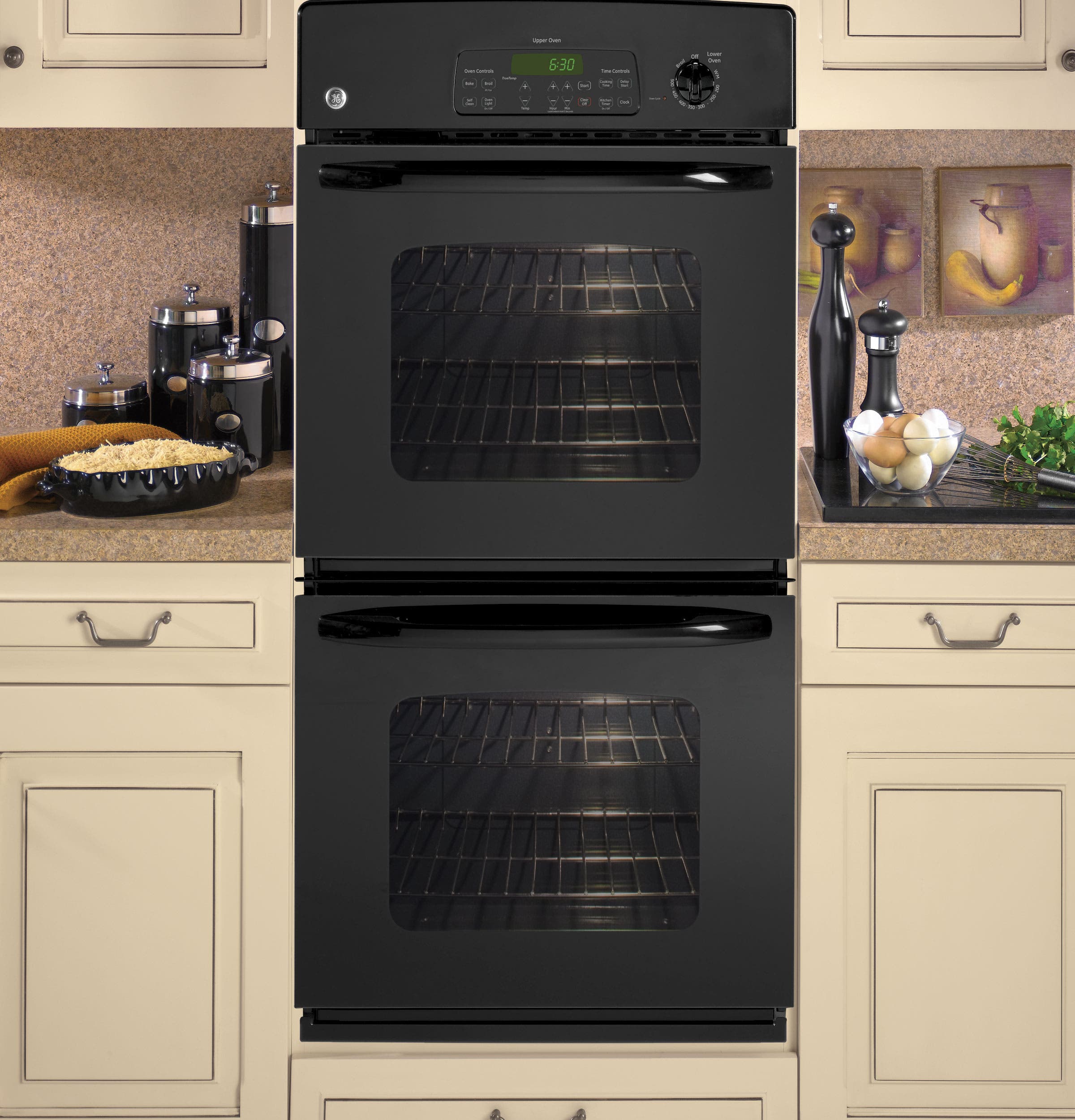 GE JKP35DPBB Black on Black