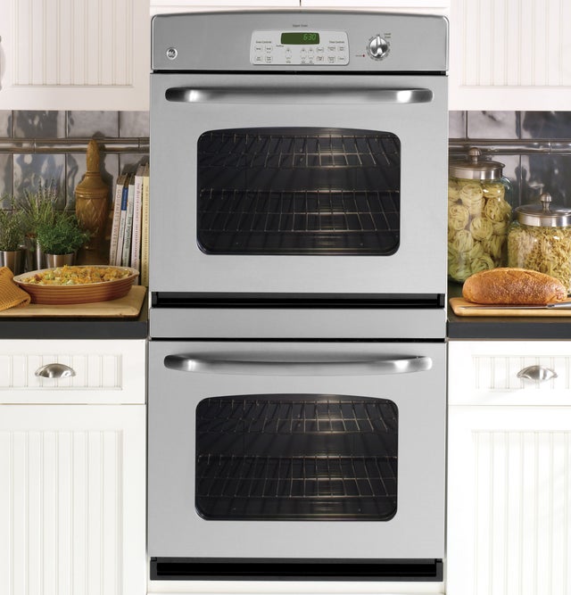 GE JTP35SPSS 30" Double Electric Wall Oven with 4.4 cu. ft. Ove...