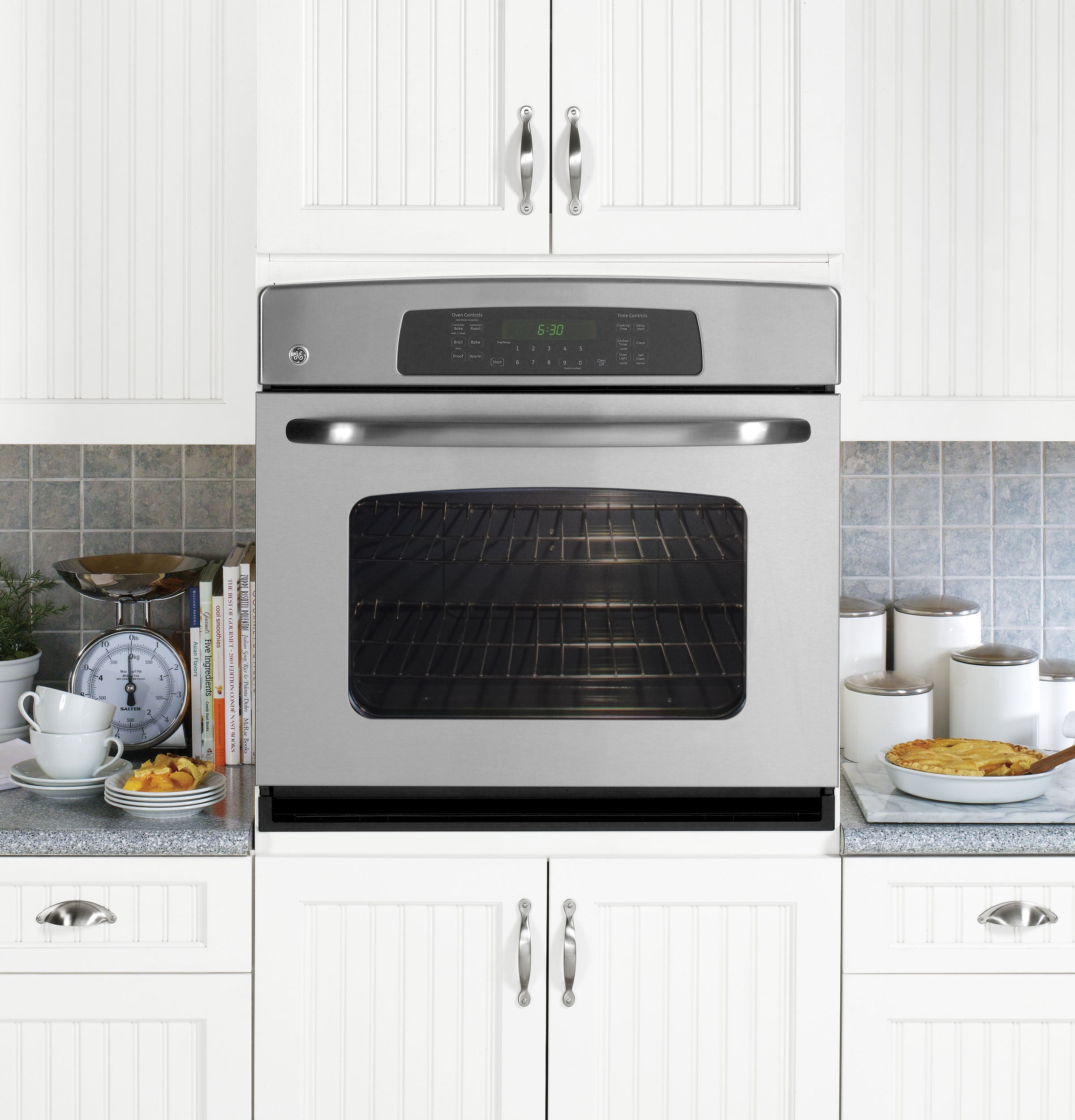 GE JTP70SPSS 30 Single Electric Wall Oven With 4 4 Cu Ft Precise Air 