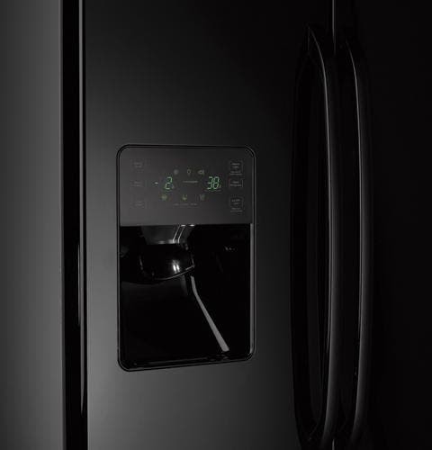 GE GFSF6KKYBB Black with High-Gloss Doors