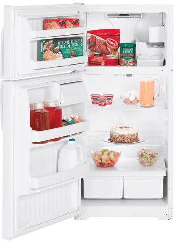 GE GTS16BCSLWW White, Left Hinge Door Swing